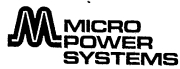 Manufacture Logo for Micro Power Systems